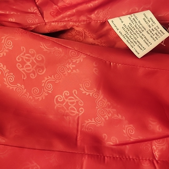 Jessica Simpson red pea coat - Picture 9 of 10